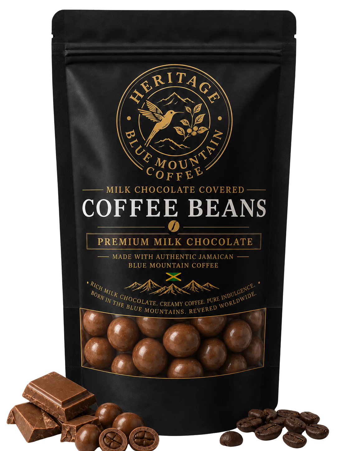 Heritage Premium Milk Chocolate Covered Coffee Beans