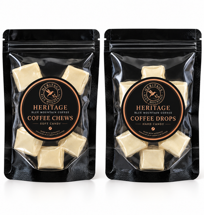 Heritage Coffee Candy Duo – Chews & Drops | 20 Pieces
