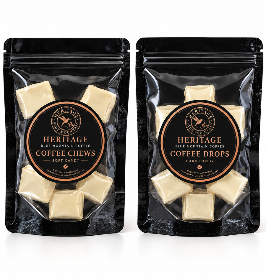 Heritage Coffee Candy Duo – Chews & Drops | 20 Pieces