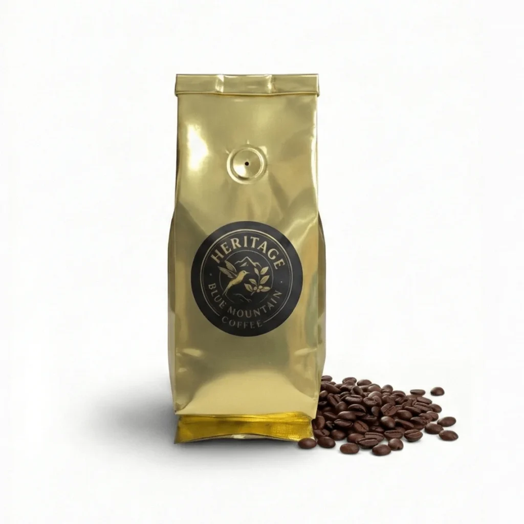 Blue Mountain Gold Coffee bag