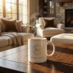 Heritage Blue Mountain Coffee Mug White