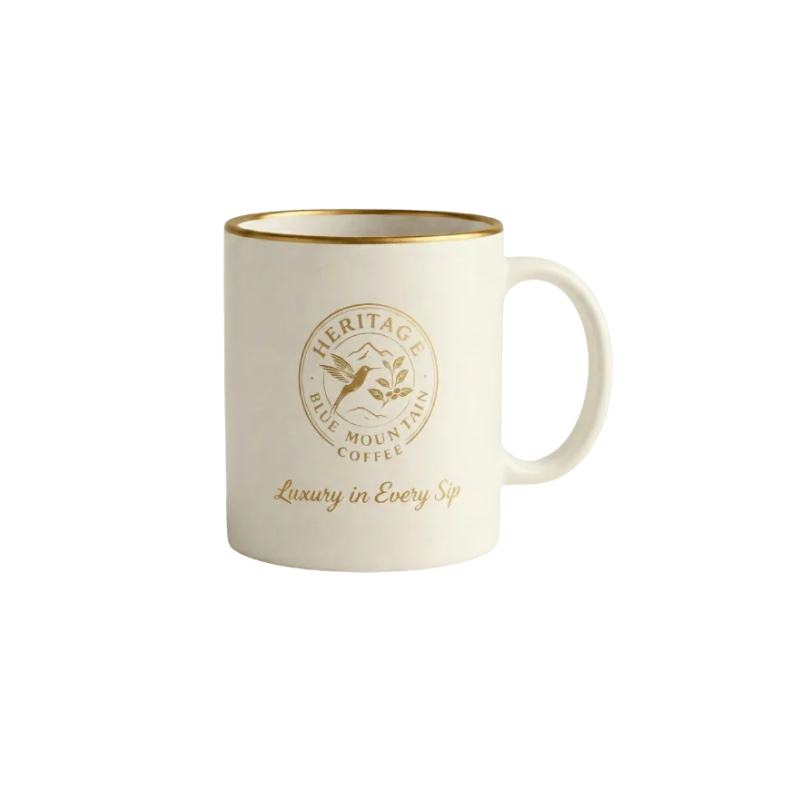 Heritage Blue Mountain Coffee Mug White 2